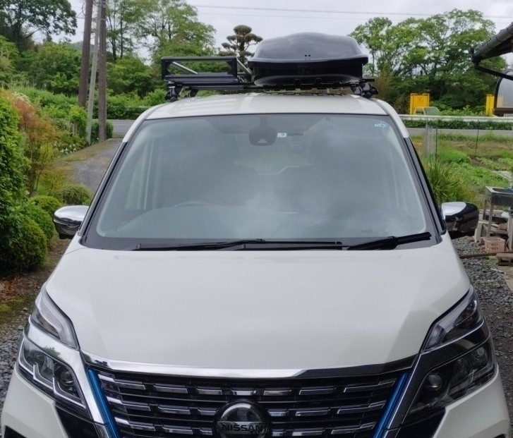 車中泊 収納式ルーフラックの制作(日産 セレナ e-POWER・C27)by みえ