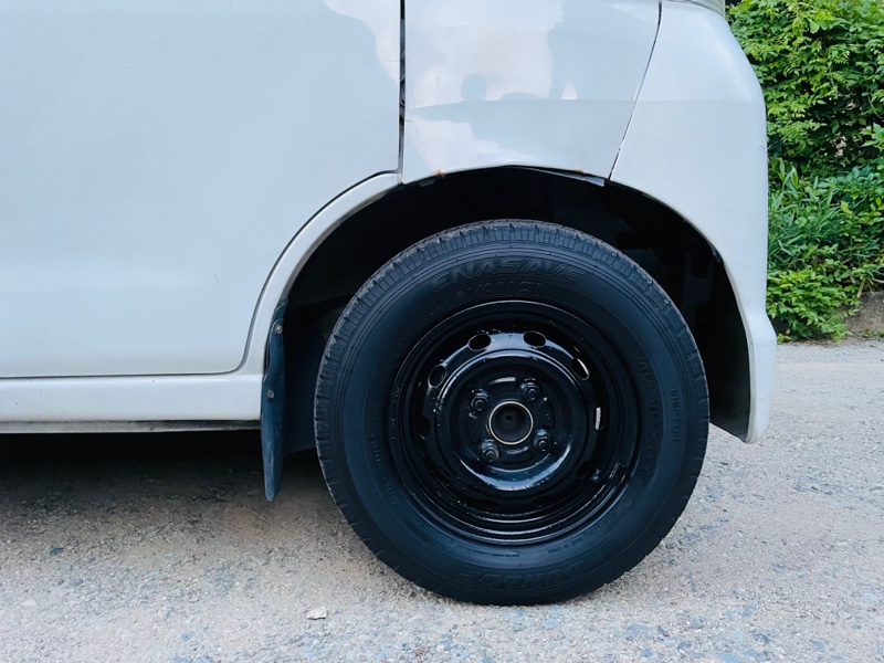 とりあえず車高が高すぎるので下げよう（ダイハツ ハイゼット