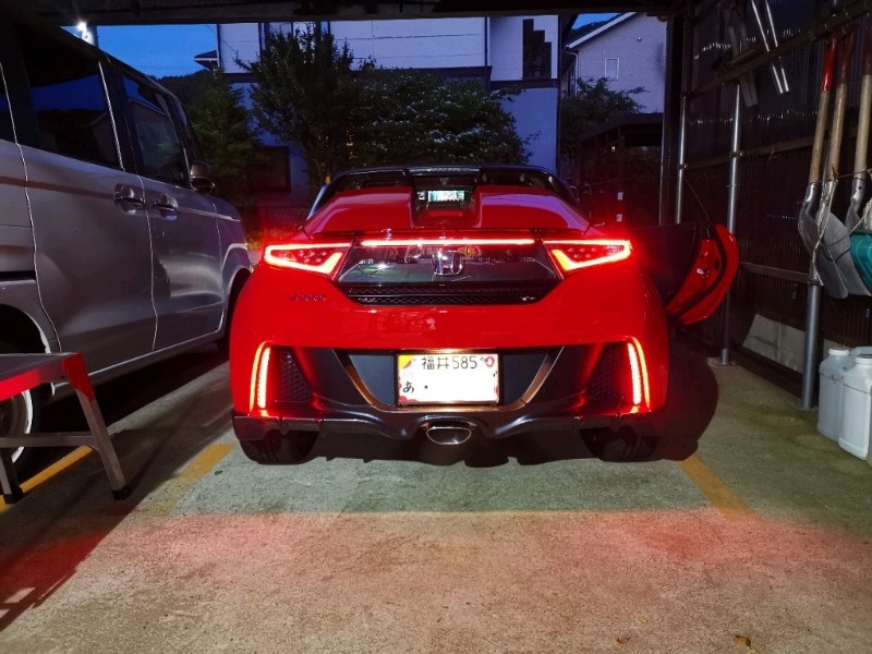 全灯化＋リフレクターLEDキットとセンターガーニッシュLEDの取付