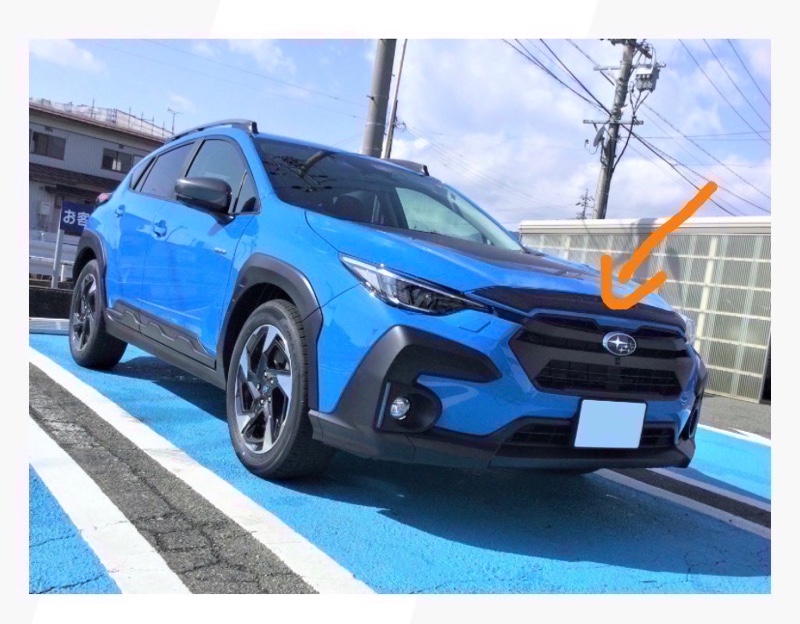 未使用品】CROSSTREK フロントノーズガーニッシュ 最終値下げ