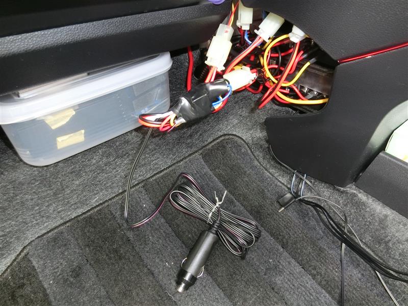 ドラレコ(Vantrue N4)駐車監視用電源コードの作成（ダイハツ