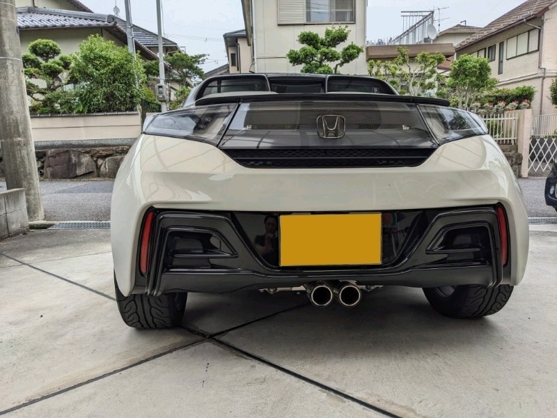 エスロク：モデューロリアバンパーロアガーニッシュ取付（ホンダ