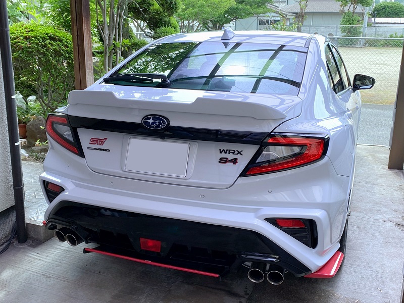 無塗装樹脂パーツのボディ同色化（経過覚書－2）（スバル WRX
