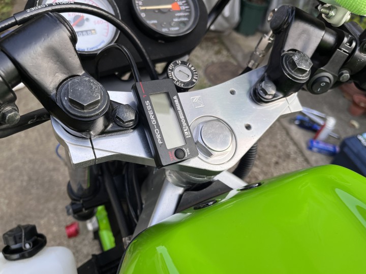 トップブリッジ交換(ホンダ NS-1)by ぼっくんRR - みんカラ トップブリッジ交換(ホンダ NS-1)by ぼっくんRR - みんカラ