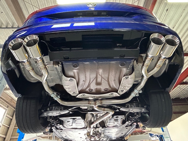vw ゴルフヴァリアント mk5、6 ジェッタmk5 ワンオフマフラー
