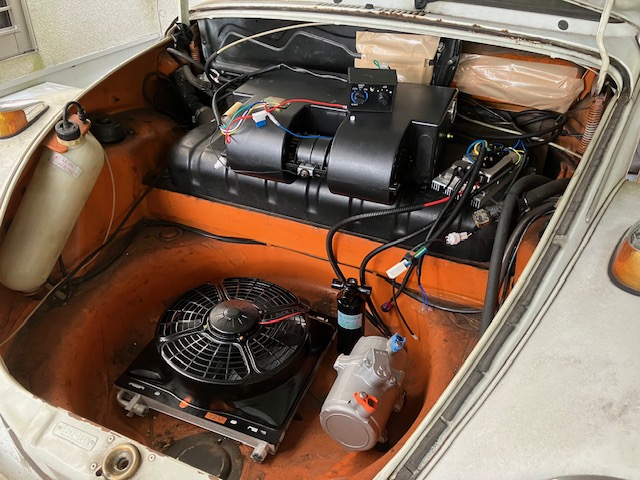 VW フォルクスワーゲン 空冷ビートル 1974年 エバポレーター