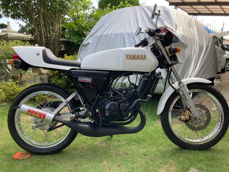 RZ50.TZM50.TZR50R DGWチャンバー、カーボンサイレンサー