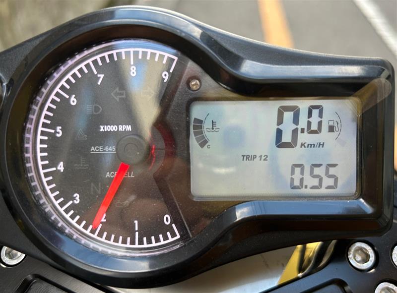 ACEWELL デジタルメーター ACE-6452不具合?(ホンダ ズーマー ACEWELL デジタルメーター ACE-6452不具合?(ホンダ ズーマー