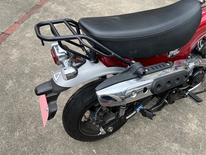 リヤキャリア取り付け（ホンダ ダックス125）by Prancing Horse