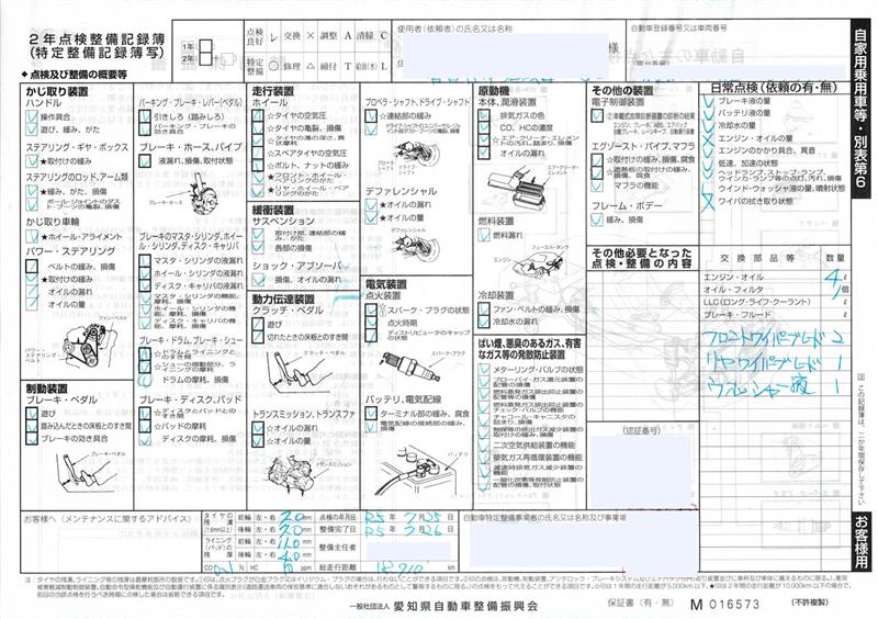 ブランド購入サイト 購入前の点検・整備の履歴（フォルクスワーゲン ポロ・AW）by コレクション