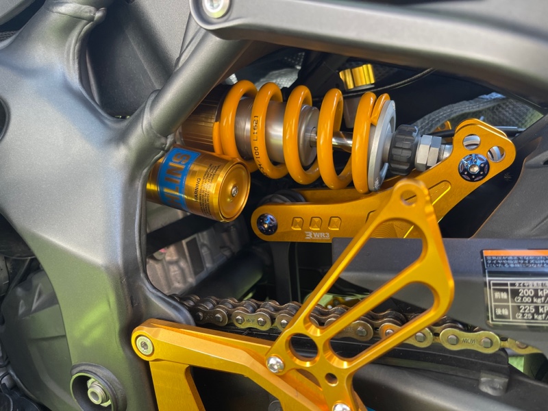 カワサキ　オーリンズ　リアサス OHLINS オーリンズ リアショックアブソーバー ZX-25R KAWASAKI