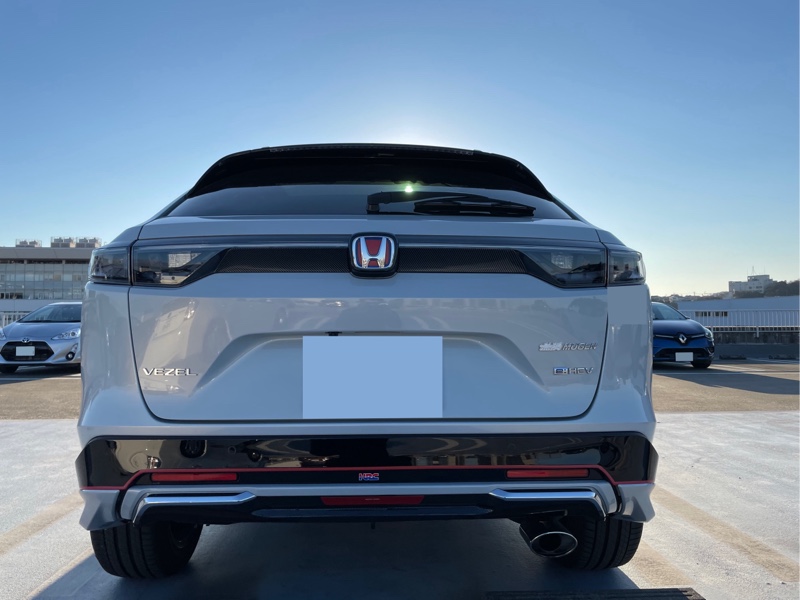 新車外し　現行ホンダ　ヴェゼル 新車外し 美品】ホンダ ヴェゼル e:HEV Z 純正 18in 7.5J +55