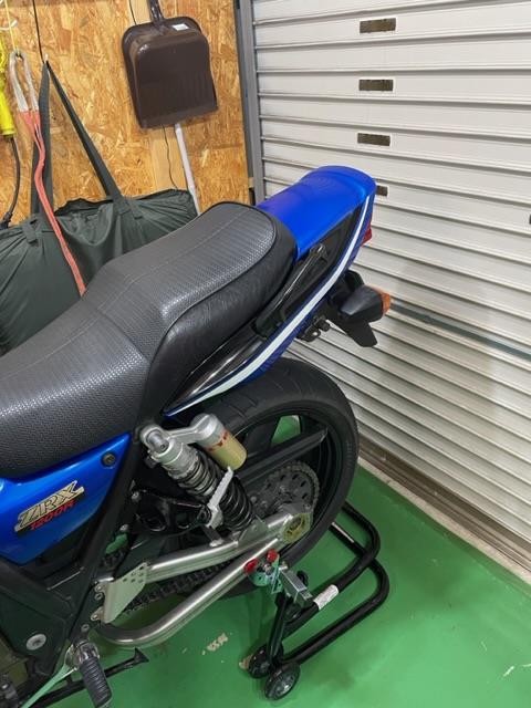 ZRX1200R グラブバー カワサキ 超希少 ZRX1200R 純正オプショングラブバー タンデム