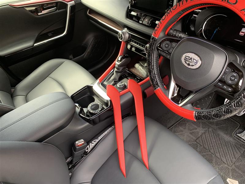 ノーブランド 新型 RAV4 50系 インナー ドアハンドルカバー加工