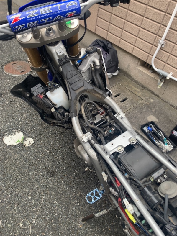 WR250Xのフューエルポンプ不具合について。 - リコール作業済み