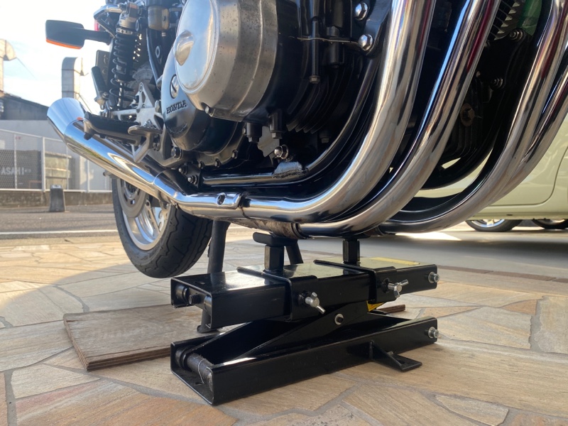 ゼス管ショートマフラー取り付け（ホンダ CB750F）by ToyotaCar