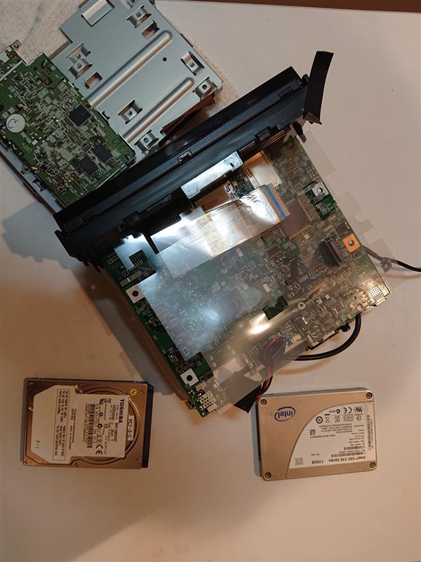 AVIC-ZH0009 Intel入ってる SSD化（ダイハツ タント・L375/385S