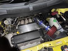 HKS レーシングサクション 取付（スズキ スイフトスポーツ