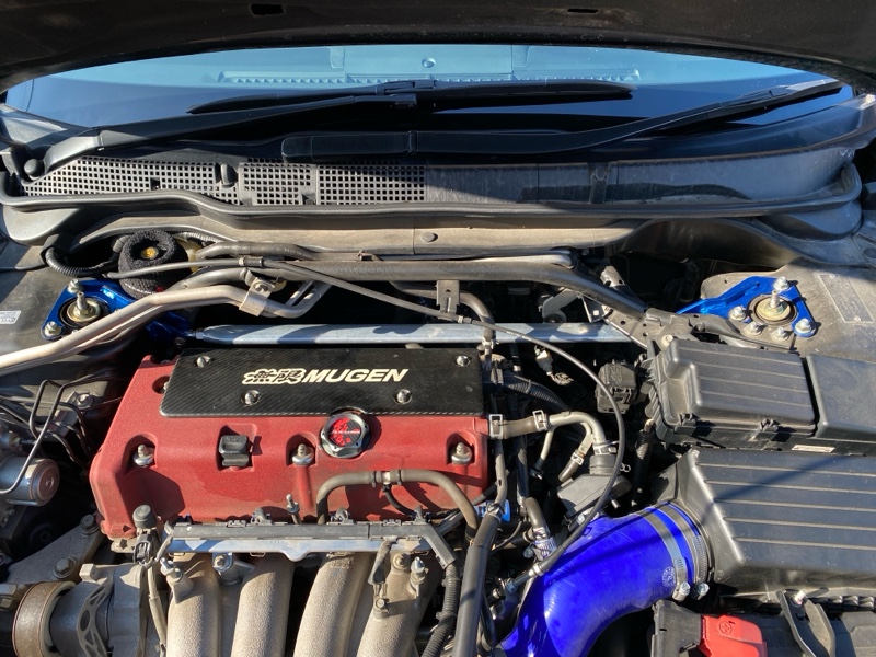 ストラットタワーバー取り付け（ホンダ アコード ユーロR・CL7/8