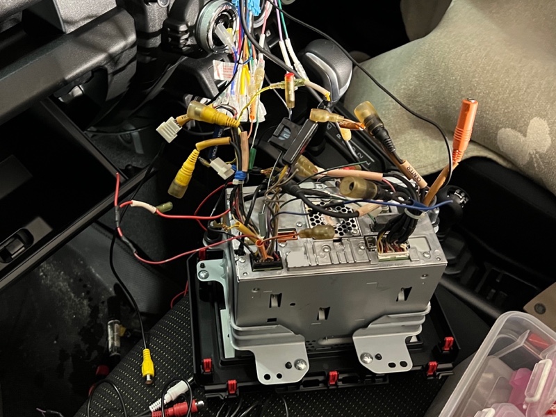 アルパインカーナビ VIE-X088 取付け NO.2 〜（スズキ ジムニー