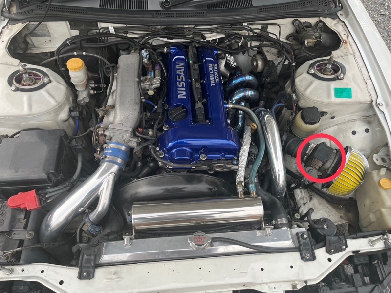 エアフロセンサー洗浄（日産 シルビア・S15）by もち太郎@S15
