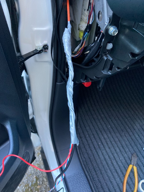 車内引き込み