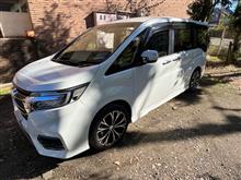 サイドミラーカバー黒耳化（ホンダ ステップワゴンスパーダ