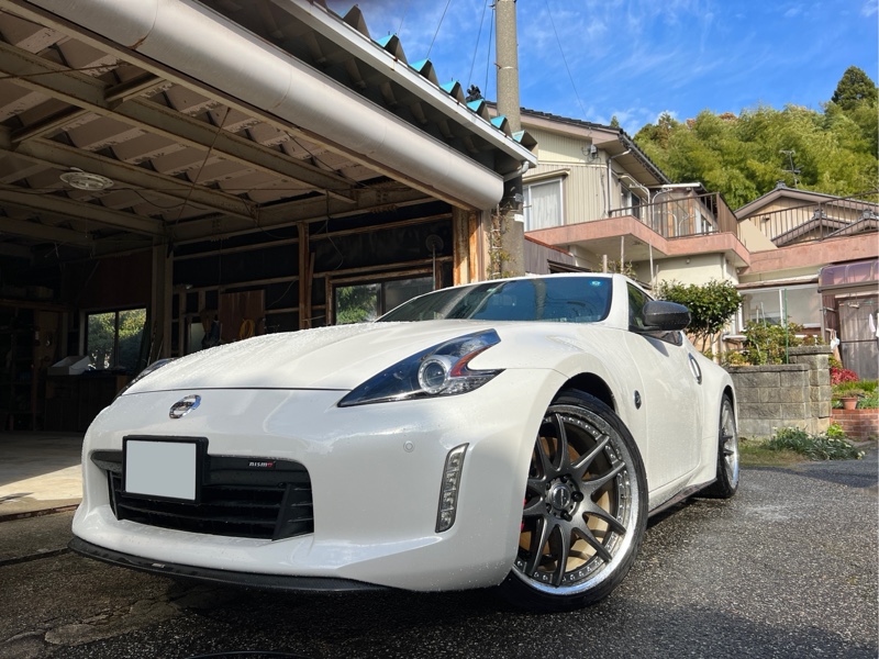 スタッドレスタイヤへ交換(日産 フェアレディZ・Z34)by yabibi スタッドレスタイヤへ交換(日産 フェアレディZ・Z34)by yabibi