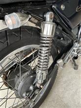 リヤサス交換。そして…やっちまった（ i _ i ）（ホンダ GB250