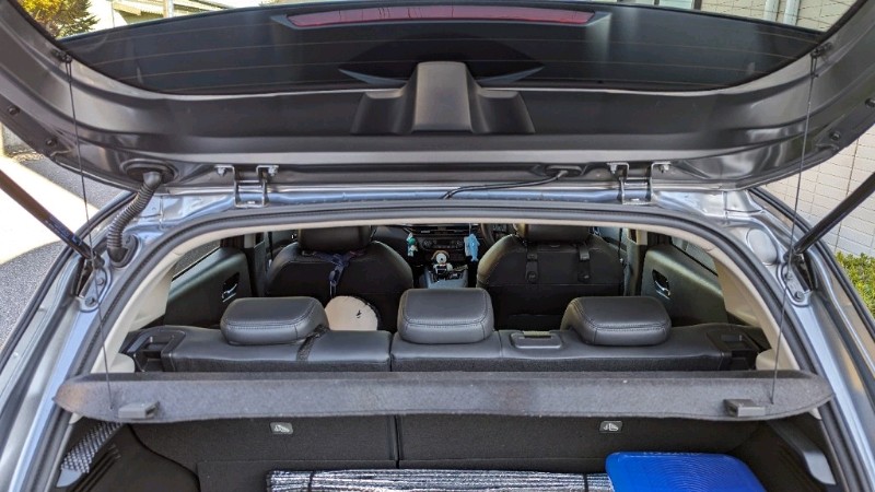 DIYトノカバー紐作成(暫定)からの完成（日産 オーラ e-POWER