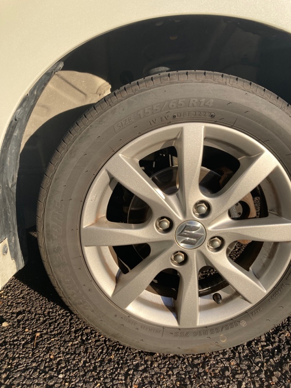 スズキ純正14インチホイール・タイヤセットへ交換(スズキ スズキ純正14インチホイール・タイヤセットへ交換(スズキ