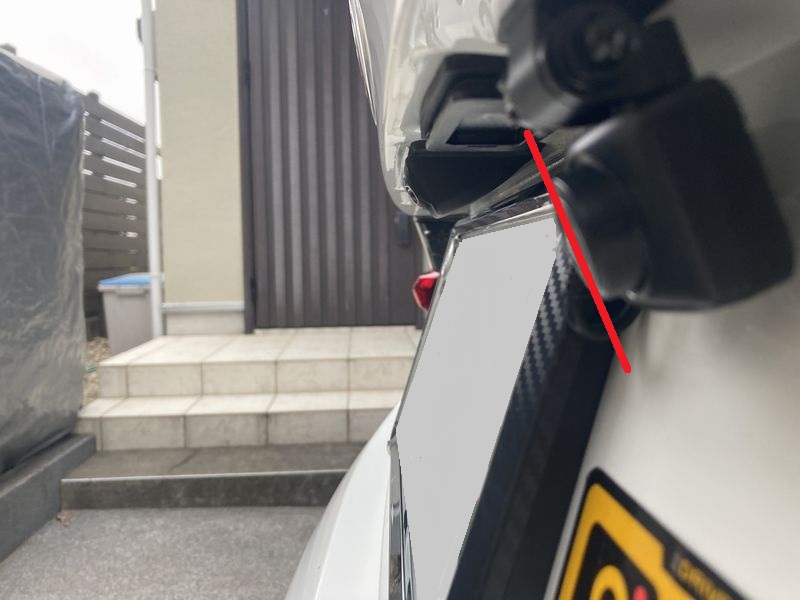 外付けカメラ角度調整(BMW 3シリーズ セダン・G20)by びぃさく 外付けカメラ角度調整(BMW 3シリーズ セダン・G20)by びぃさく