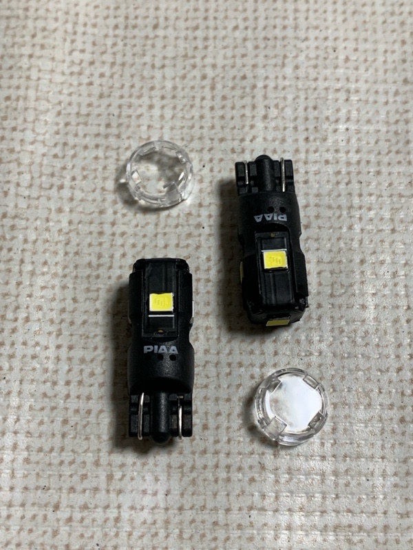 PIAAポジション球を黒染め
