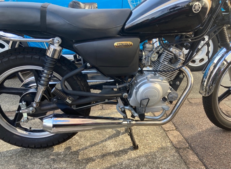 YB125SP “オールステンレス”リバースコーンマフラー : アローズ