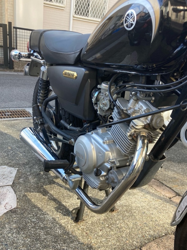 YB125SP エキゾーストマフラー QUIET 耐熱ブラック ORM製 | 株式