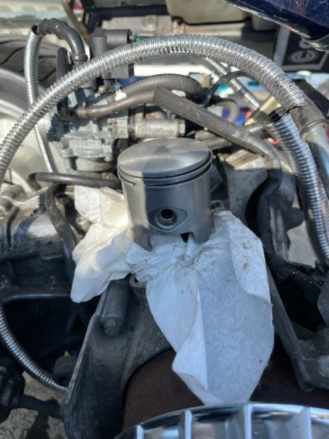 エアーサル68cc ボアアップ取り付け（ホンダ ジャイロキャノピー