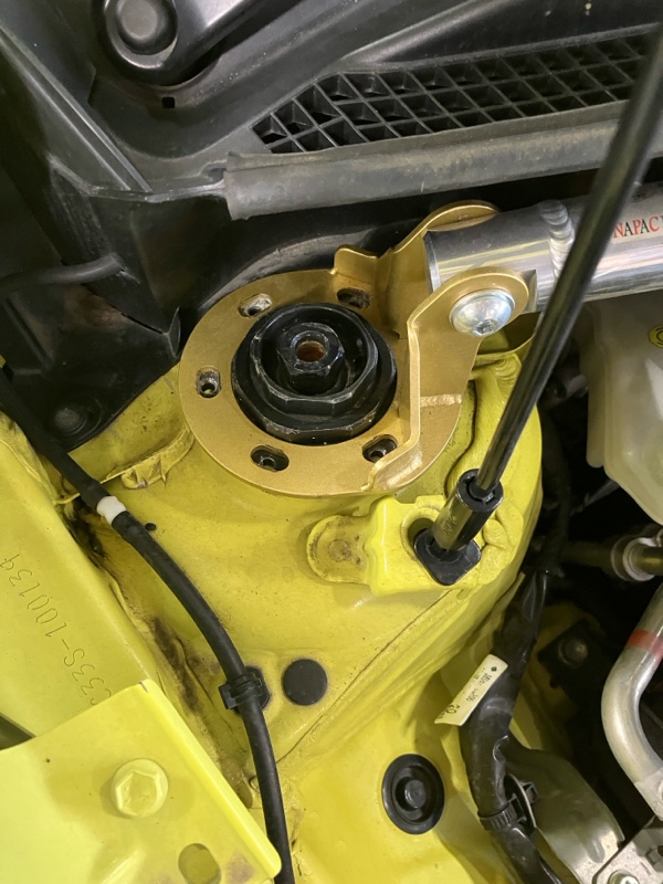 フロントバネ交換 14k→16k（スズキ スイフトスポーツ・ZC33S
