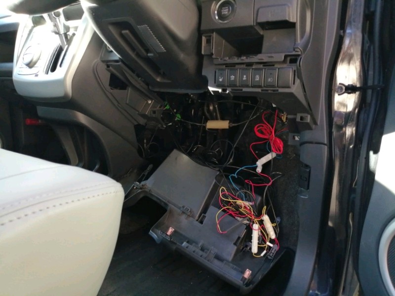 ETC車載器にスイッチを取付けてみた（マツダ フレアクロス
