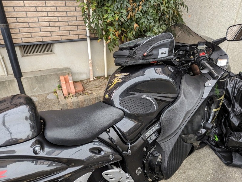 GIVIタンクバッグXS307（スズキ GSX1300R HAYABUSA (ハヤブサ