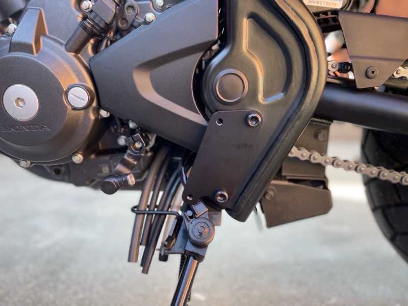 デイトナステップオフセットブラケットの取り付け(ホンダ CL250 デイトナステップオフセットブラケットの取り付け(ホンダ CL250