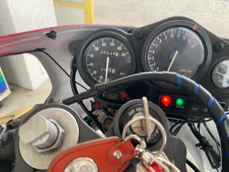 メーターギア調整とグリスアップ（ヤマハ TZR250R）by ひでエリ