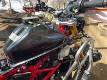 HYPER PRO ローダウンアイマウント取付け（BMW G310GS）by 孤独