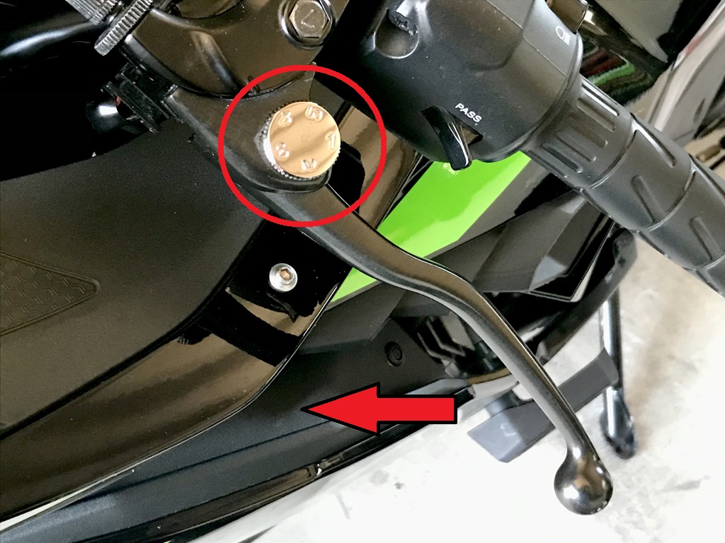 クラッチレバー調整(カワサキ Ninja ZX-25R SE KRT EDITION)by クラッチレバー調整(カワサキ Ninja ZX-25R SE KRT EDITION)by