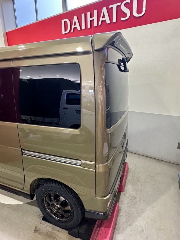 新型アトレー】オフロード仕様にしてみた。オフビートカーキ