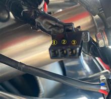 右ハンドルスイッチ変更の配線記録（カワサキ ZX-9R B型）by れ