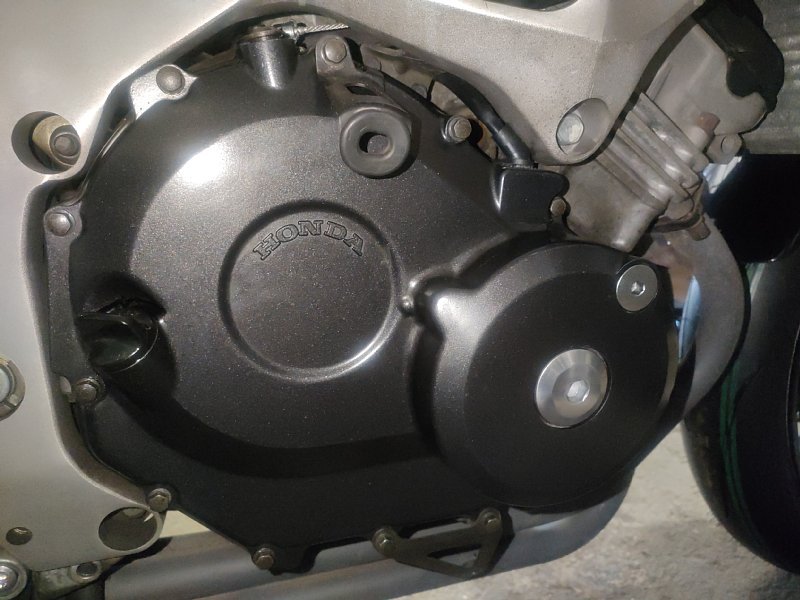 希少】CBR250RR(MC22)用☆純正 クランクケースカバー/右
