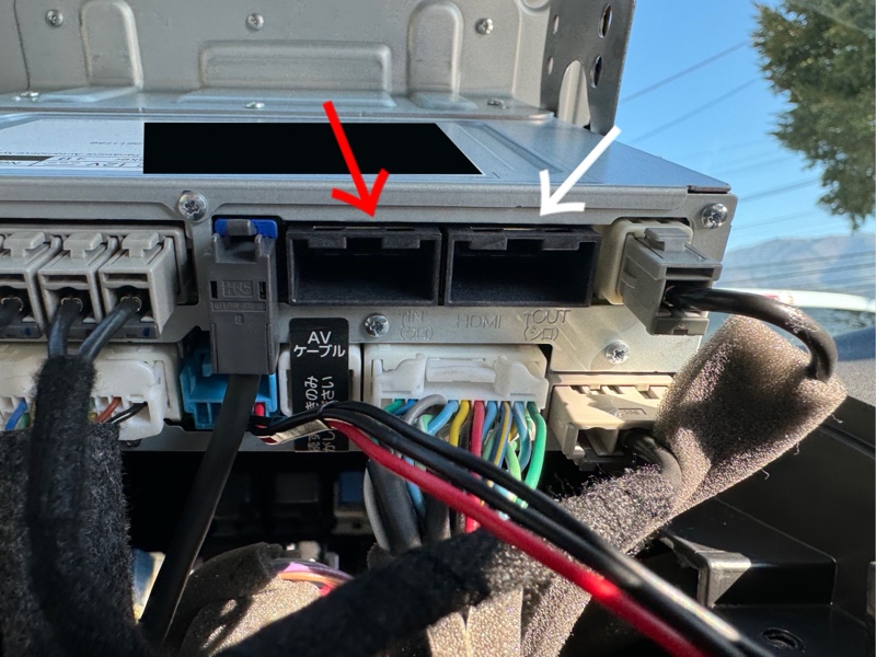 純正カーナビ取り外し（MMM222D-LM）（三菱 デリカミニ・B34A
