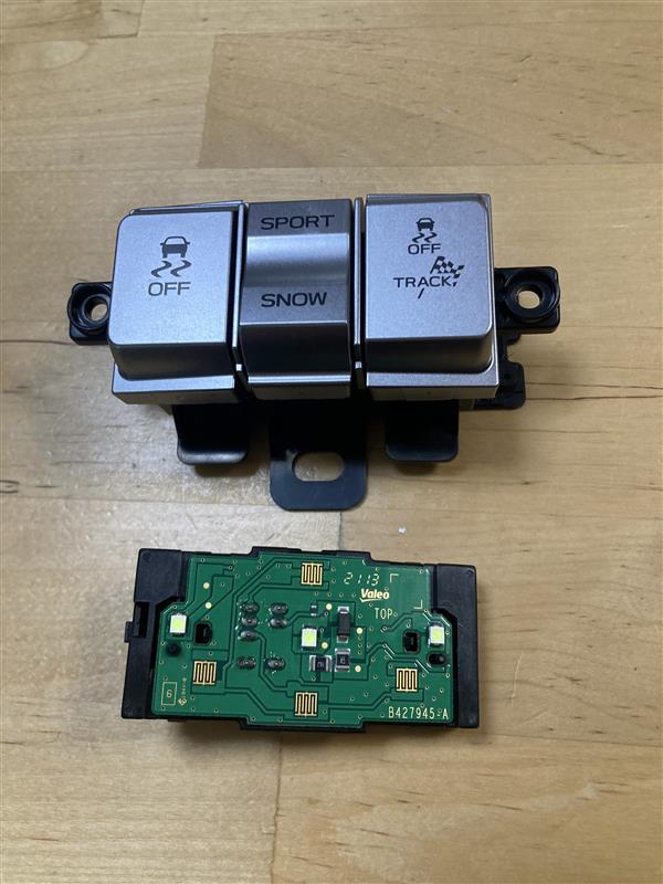 トヨタ - トヨタ 86 DBA-ZN6 エアコンパネル LED打ち替え品の