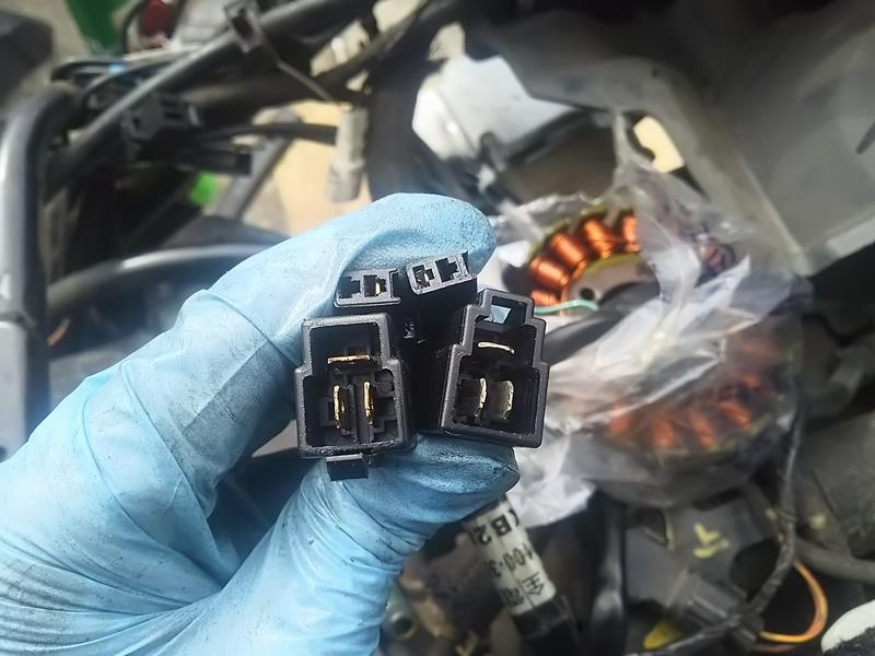 V125G]ステーターコイル交換（スズキ アドレスV125G）by H@zx