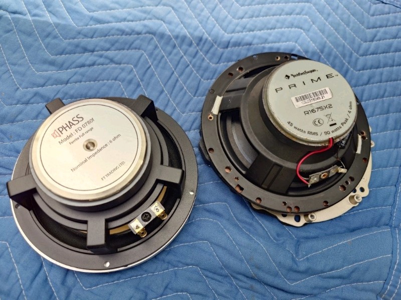 PHASS ファス FD0780 フェライトマグネット フルレンジスピーカー 旨